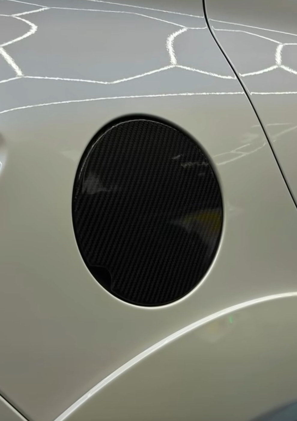 Cache trappe à essence carbone Clio IV RS 2013 - 2019
